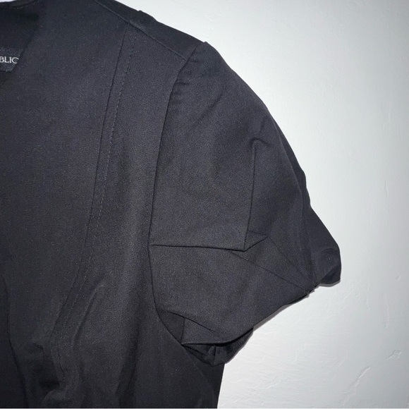 Banana Republic business work professional Black Midi Dress - Picture 7 of 8